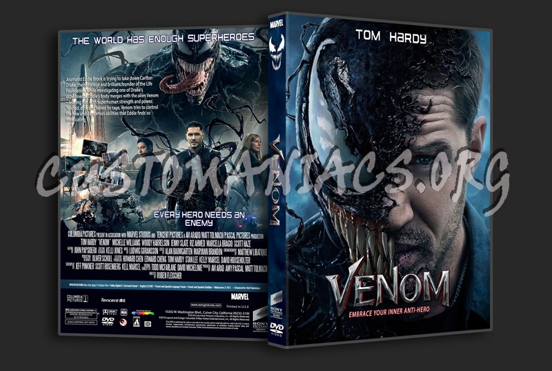 Venom dvd cover