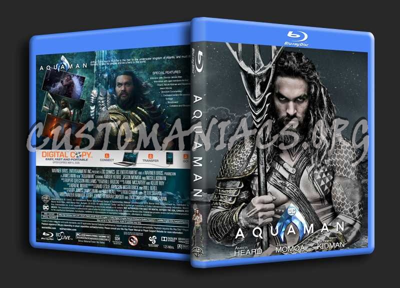 Aquaman (2018) blu-ray cover