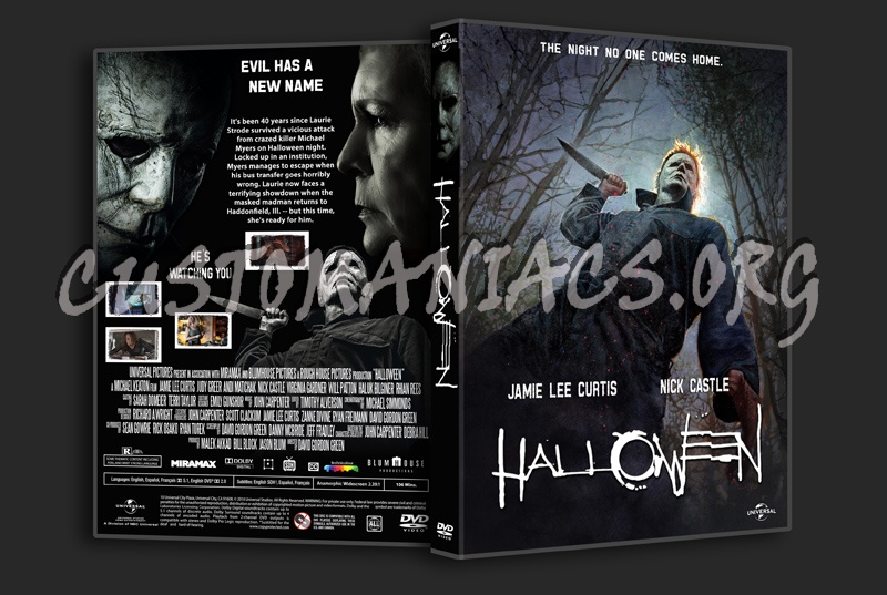 Halloween 2018 dvd cover