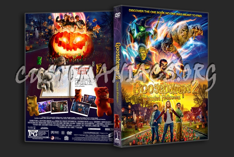 Goosebumps 2: Haunted Halloween dvd cover