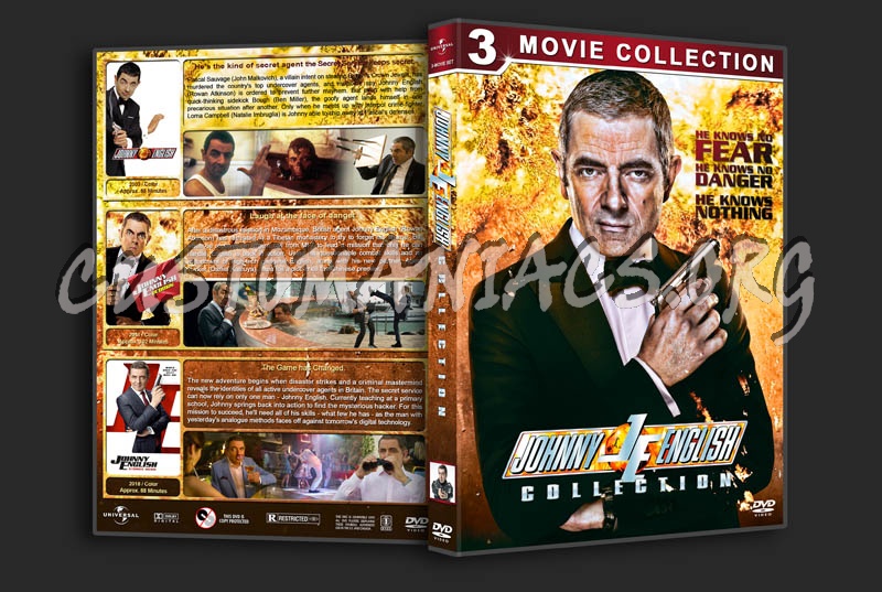 Johnny English Collection dvd cover