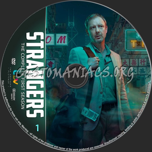 Strangers Season 1 dvd label