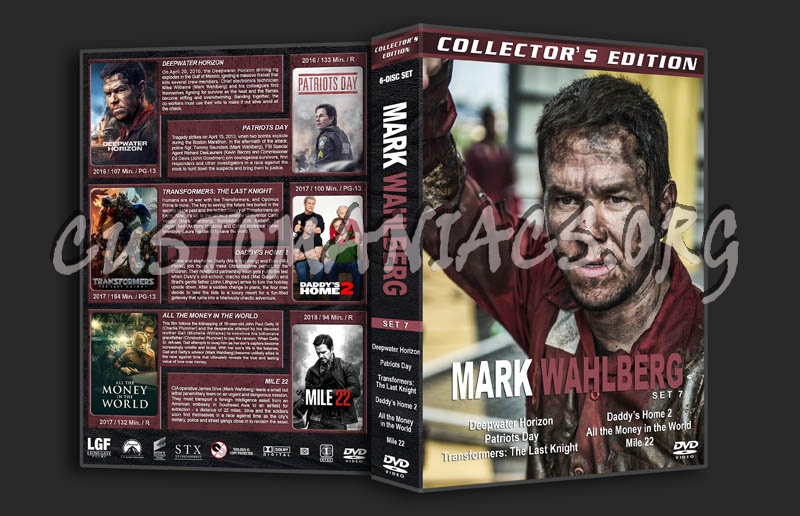 Mark Wahlberg Collection - Set 7 dvd cover