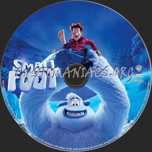 Small Foot (2018) dvd label