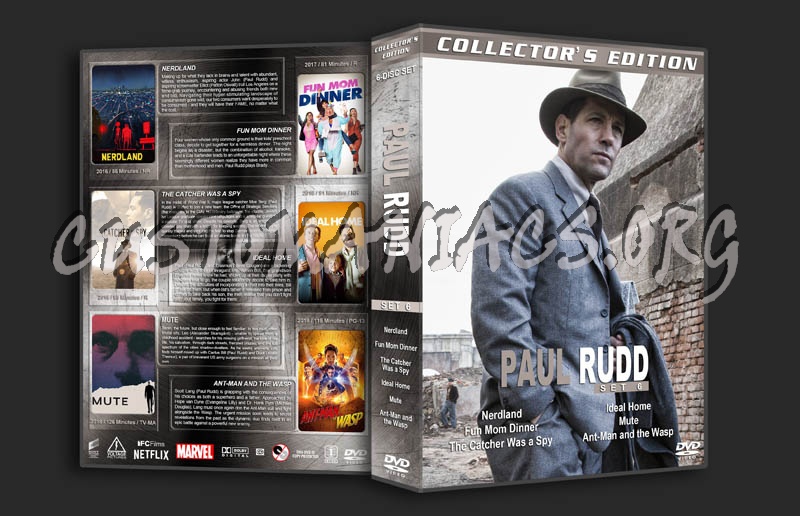 Paul Rudd Collection - Set 6 dvd cover