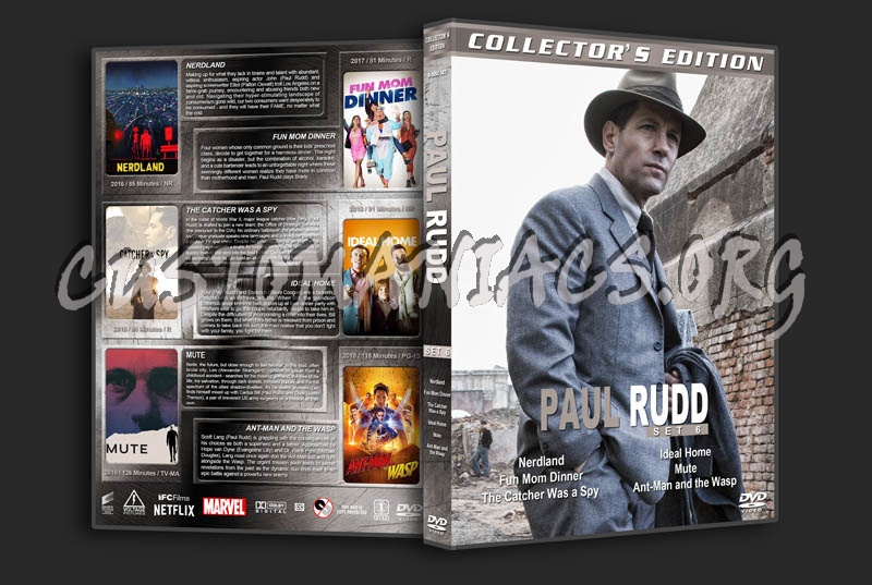 Paul Rudd Collection - Set 6 dvd cover