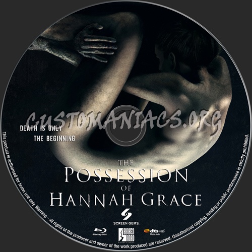 The Possession Of Hannah Grace blu-ray label