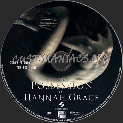 The Possession Of Hannah Grace dvd label