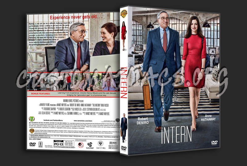 The Intern dvd cover
