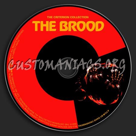 777 - The Brood dvd label