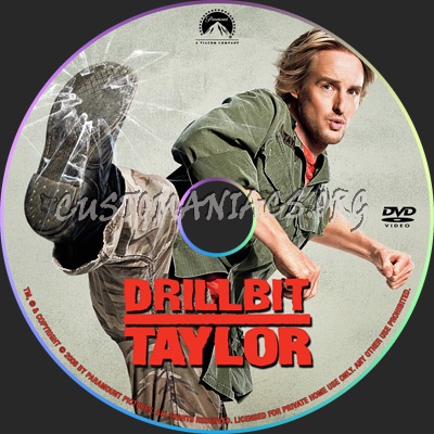 Drillbit Taylor dvd label