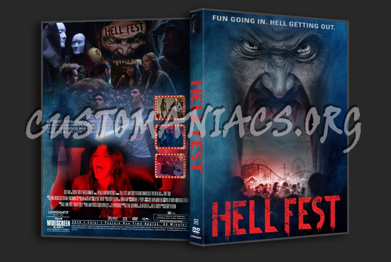 Hell Fest (2018) dvd cover