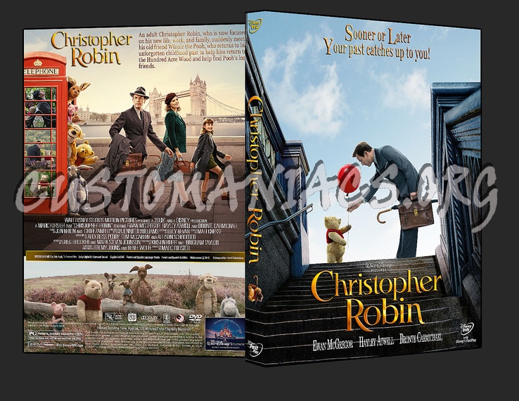 Christopher Robin (2018) dvd cover