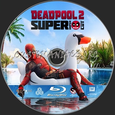 Deadpool 2 blu-ray label