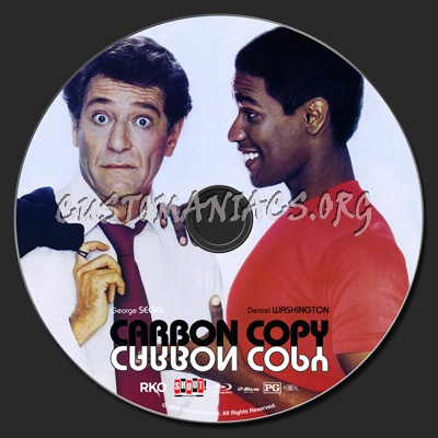 Carbon Copy (1981) blu-ray label