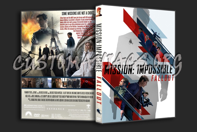 Mission: Impossible  Fallout dvd cover