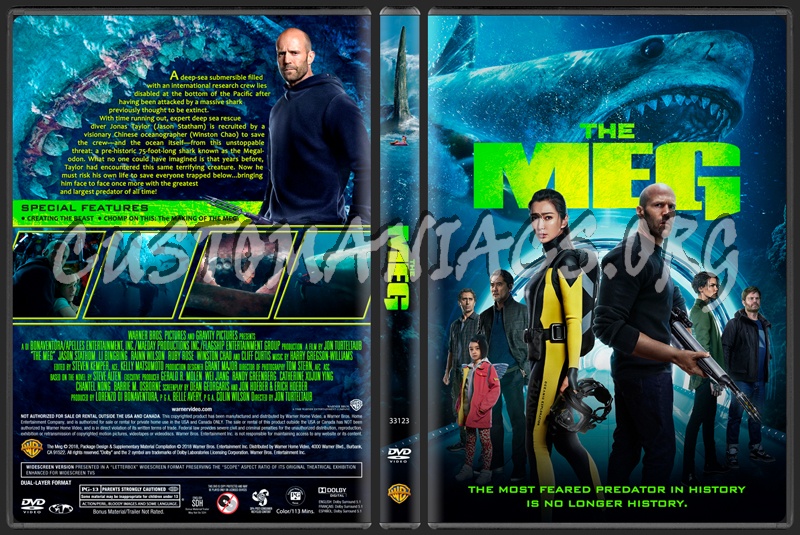 The MEG dvd cover