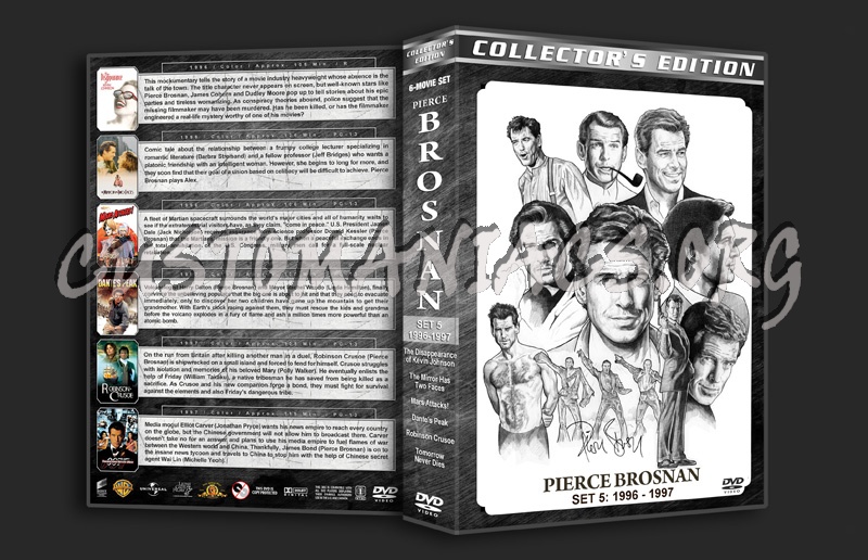 Pierce Brosnan Filmography - Set 5 (1996-1997) dvd cover