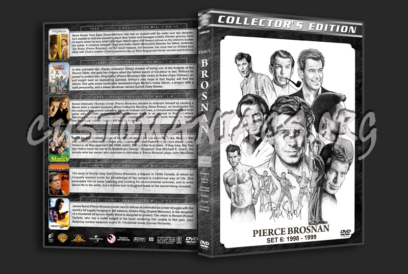 Pierce Brosnan Filmography - Set 6 (1998-1999) dvd cover