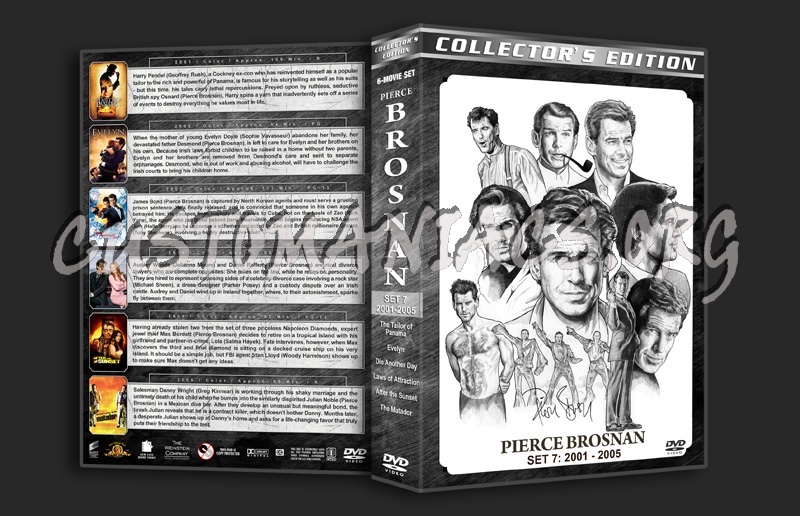 Pierce Brosnan Filmography - Set 7 (2001-2005) dvd cover