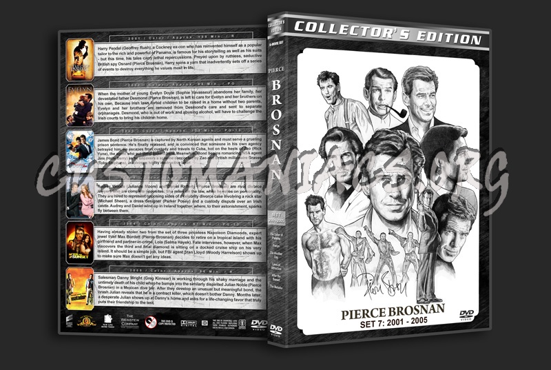 Pierce Brosnan Filmography - Set 7 (2001-2005) dvd cover