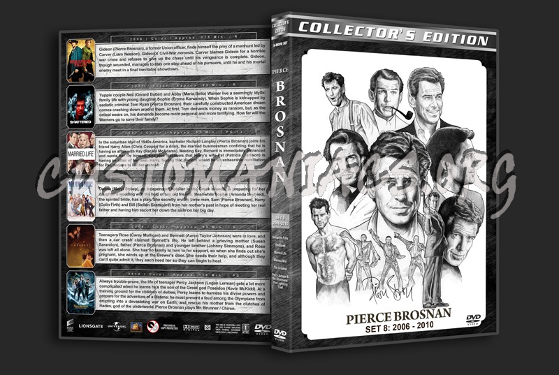 Pierce Brosnan Filmography - Set 8 (2006-2010) dvd cover