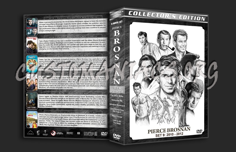 Pierce Brosnan Filmography - Set 9 (2010-2012) dvd cover