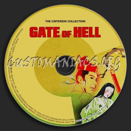 653 - Gate of Hell dvd label
