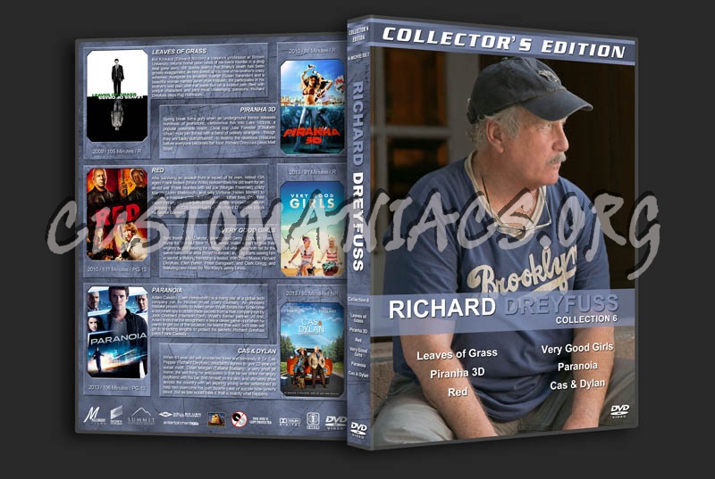 Richard Dreyfuss Collection 6 dvd cover