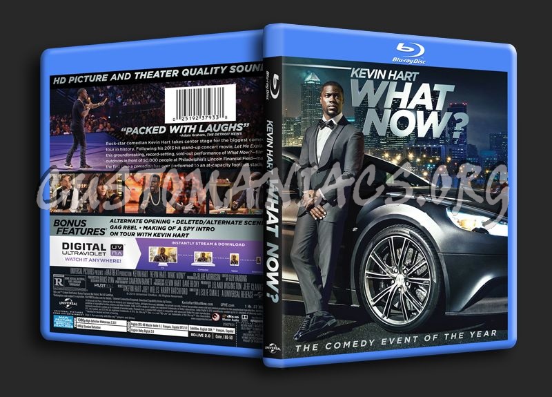 Kevin Hart What Now blu-ray cover