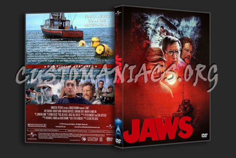 Jaws dvd cover