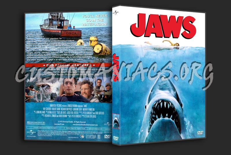 Jaws dvd cover