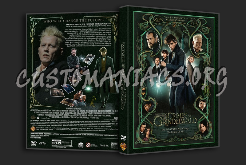 Fantastic Beasts: The Crimes Of Grindelwald dvd cover