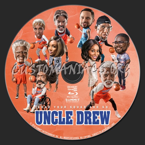 Uncle Drew blu-ray label