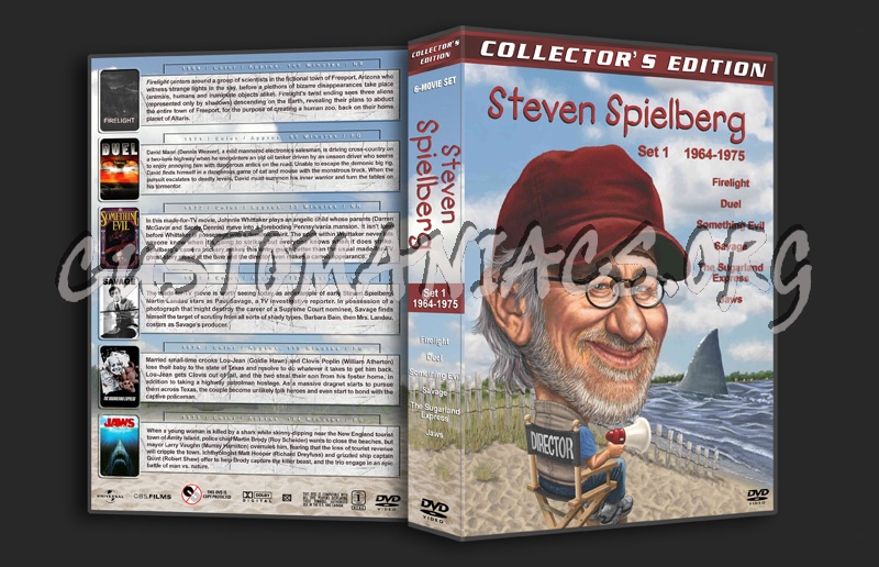 Steven Spielberg: Directors Collection - Set 1 (1964-1975) dvd cover