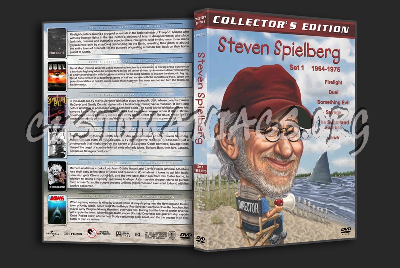 Steven Spielberg: Directors Collection - Set 1 (1964-1975) dvd cover