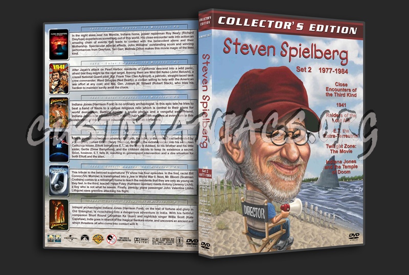 Steven Spielberg: Directors Collection - Set 2 (1977-1984) dvd cover