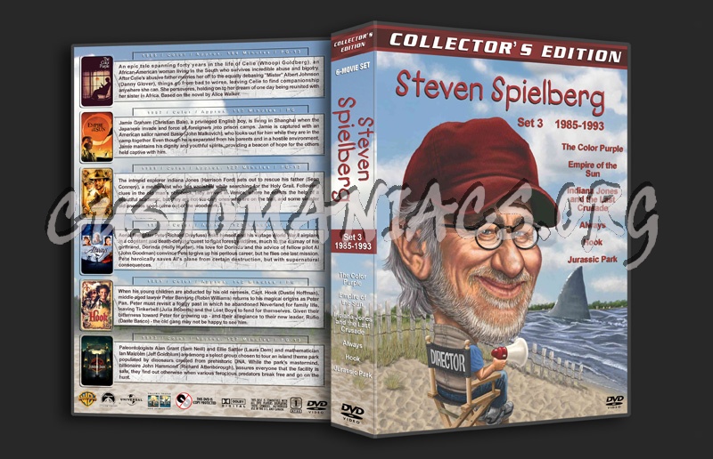 Steven Spielberg: Directors Collection - Set 3 (1985-1993) dvd cover