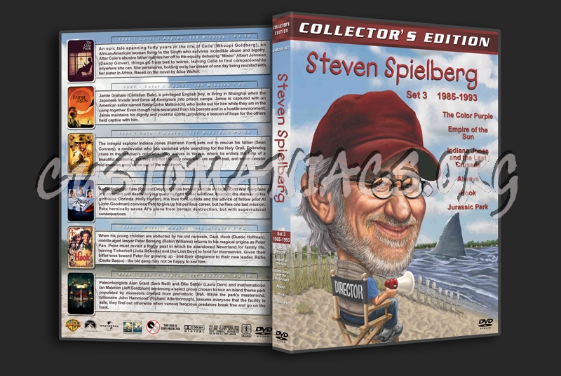 Steven Spielberg: Directors Collection - Set 3 (1985-1993) dvd cover