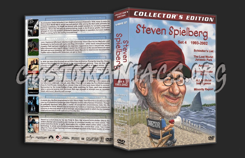 Steven Spielberg: Directors Collection - Set 4 (1993-2002) dvd cover