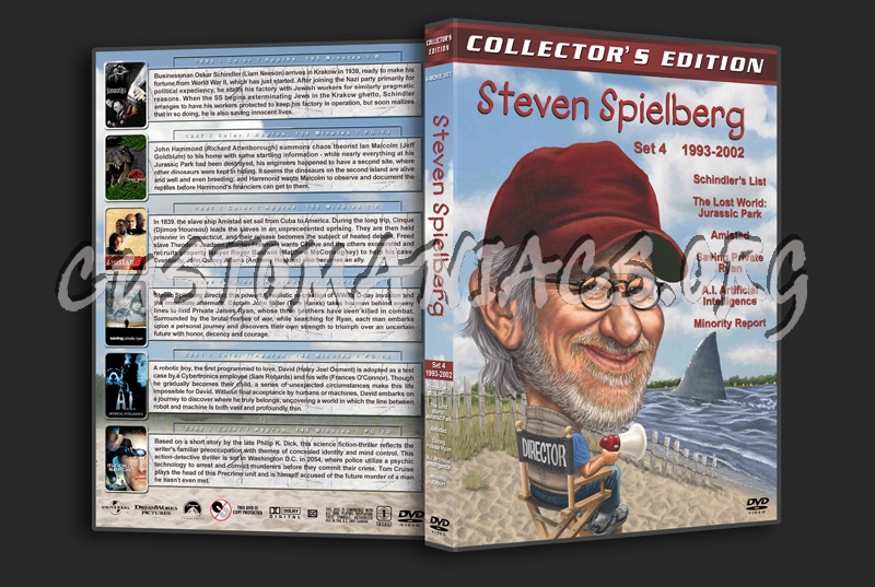 Steven Spielberg: Directors Collection - Set 4 (1993-2002) dvd cover