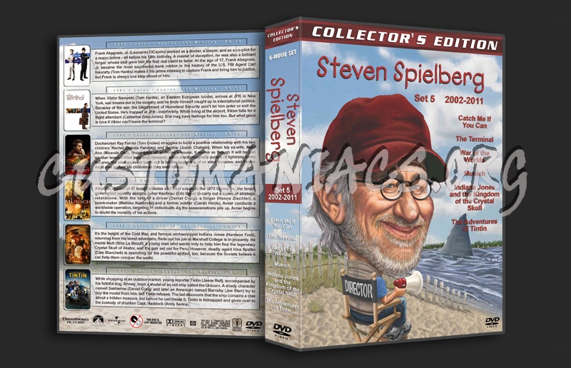 Steven Spielberg: Directors Collection - Set 5 (2002-2011) dvd cover