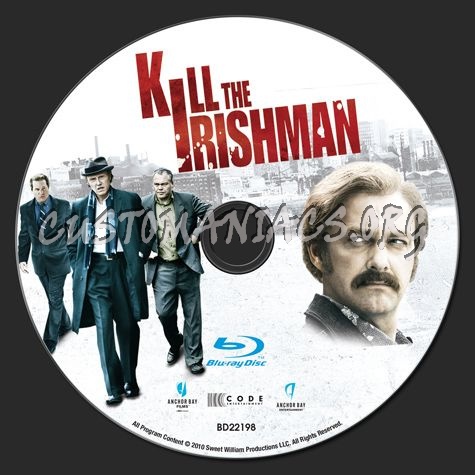 Kill the Irishman blu-ray label