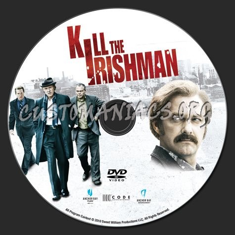 Kill the Irishman dvd label