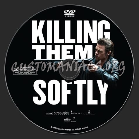 Killing Them Softly dvd label