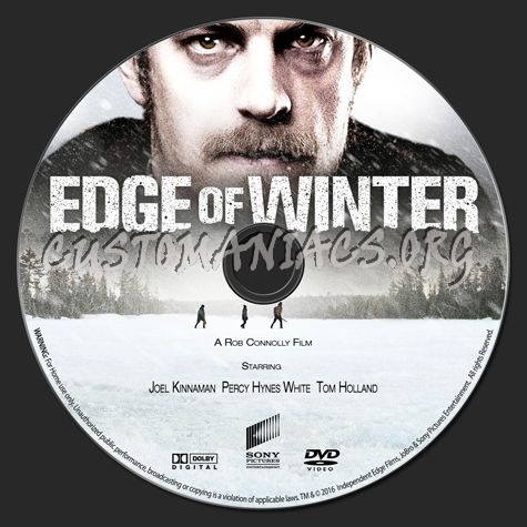 Edge of Winter (2016) dvd label