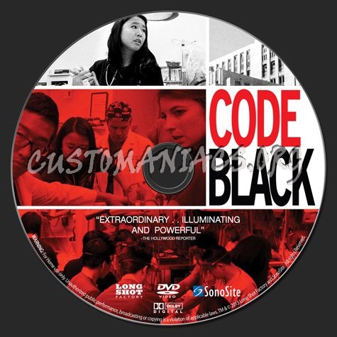 Code Black (2013) dvd label