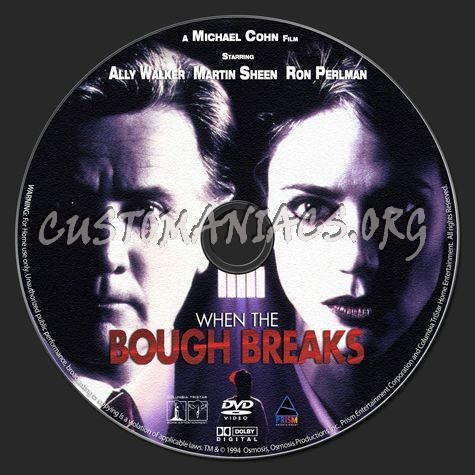 When the Bough Breaks (1994) dvd label