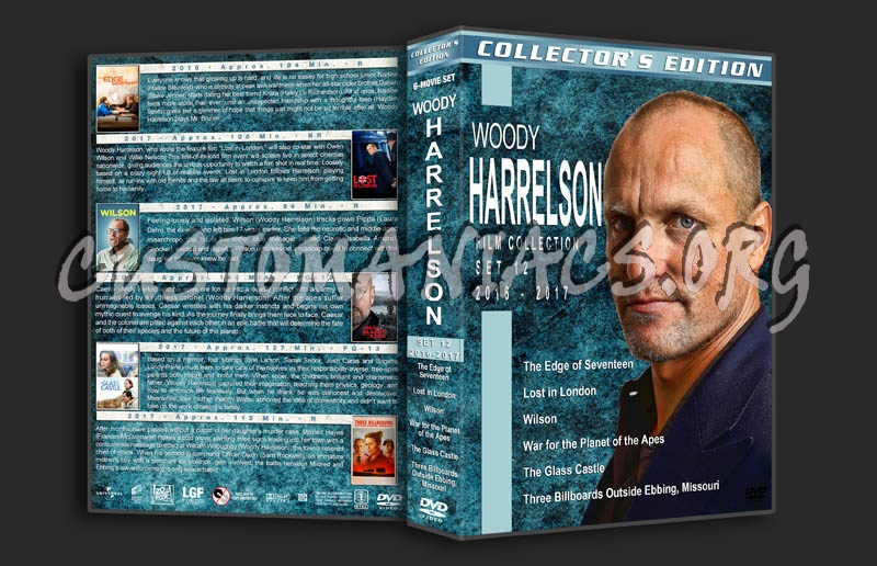 Woody Harrelson Film Collection - Set 12 (2016-2017) dvd cover