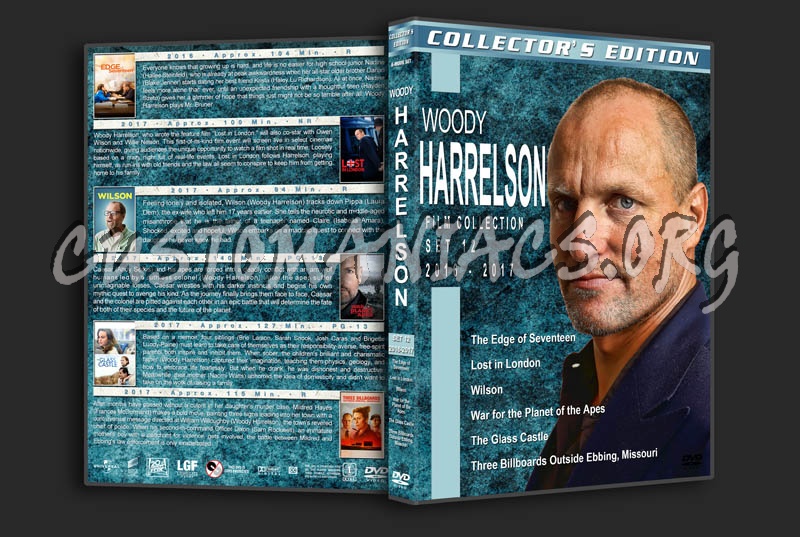 Woody Harrelson Film Collection - Set 12 (2016-2017) dvd cover